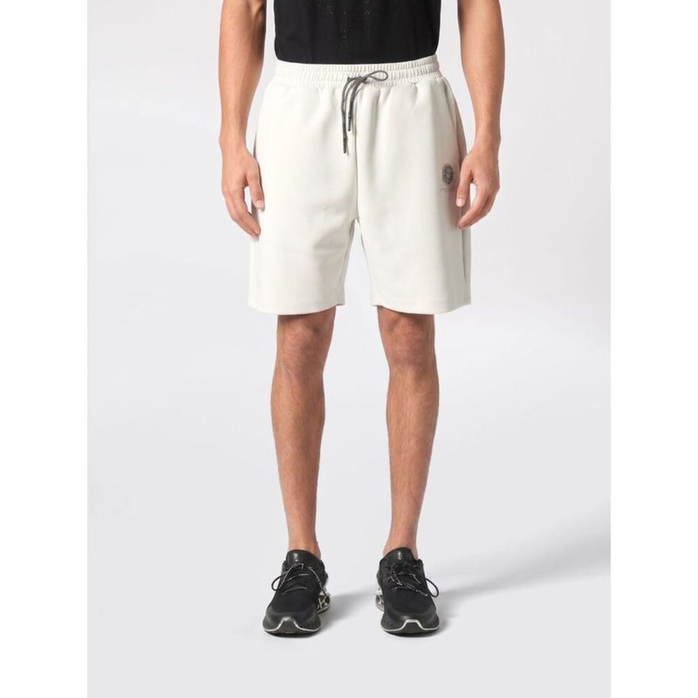 Plein Sport Men Technical Stretch Fabric Jogging Shorts Plein Sport